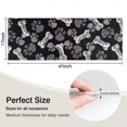 thumbnail image 5 of Paw Prints and Bones Kitchen Rug Mat,Kitchen Runner Rugs Non Skid Washable,Decorative Kitchen Floor Mats for Kitchen,Sink,Laundry,17"X47", 5 of 5