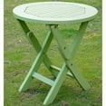 thumbnail image 2 of International Caravan Royal Fiji 19" Folding Patio Table in Mint Green, 2 of 2