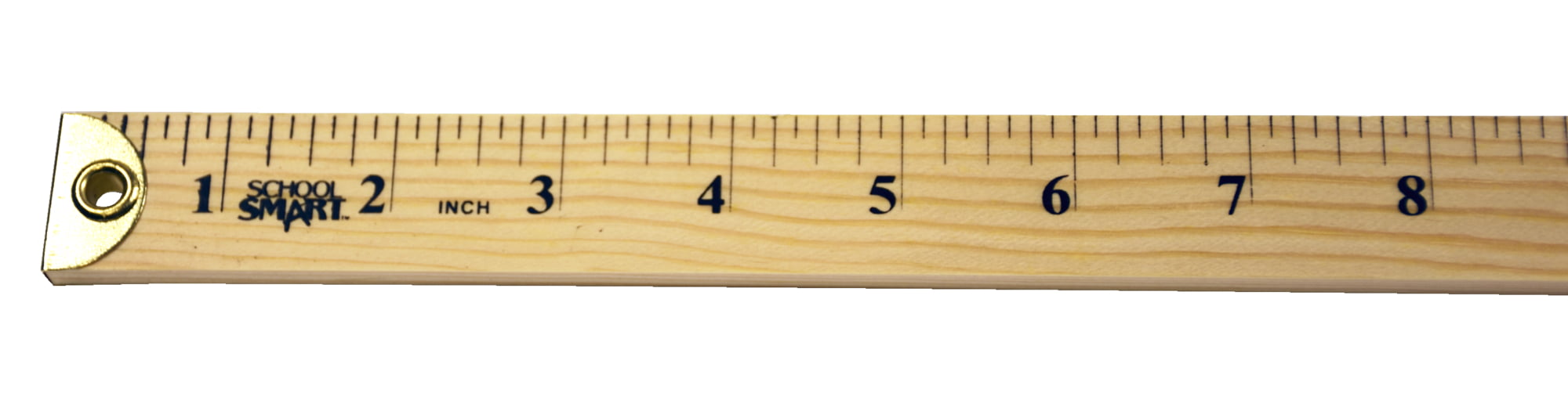 School Smart Wooden Meter Stick with Plain Ends