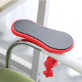 thumbnail image 4 of LNGOOR Office Supplies Clearance Desk Attachable Wrist Rest Rotated Computer Arm Support Mouse Pad Red Black School Supplies Home Office Essentials, 4 of 5