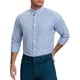 thumbnail image 1 of CAMISAS DE NEGOCIO DE MANGA LARGA A CUADROS PARA HOMBRES INSPIRAR CHIC S AZUL ROSA, 1 of 6
