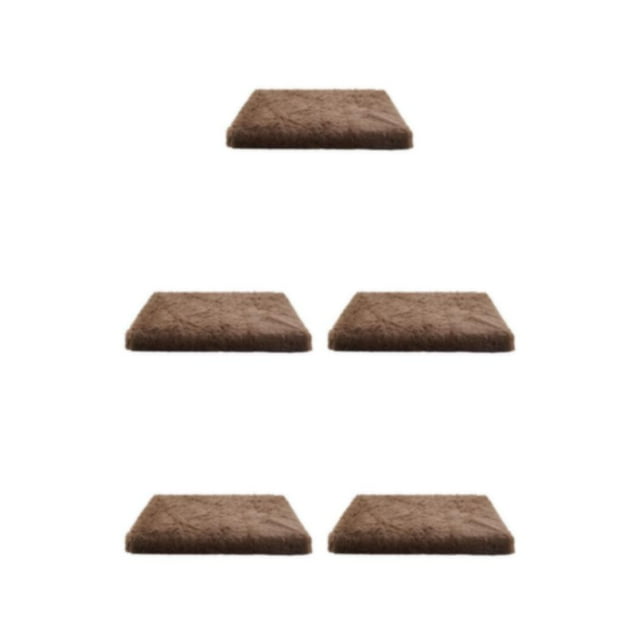 Thinsony Dog Bed Suitable For All Breeds Value For Money Easy To Clean Durable Polyester Pet Cushion Pet Mat khaki S 40*30*5cm 5Set