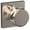 Polished Nickel, variant on Schlage FC172BWE618COL Custom Bowery Non-Turning Two-Sided Dummy Door Knob Set - Nickel