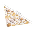 thumbnail image 6 of Easygdp Cute Bee Gnome Pet Scarf, Dog Triangle Scarf, Printing Dog Bib, Handkerchief Scarf for Small Medium Large Dogs Cats Pets, 6 of 9
