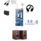 thumbnail image 5 of 2x5W Amplificador de potencia compatible con Bluetooth Audio Estéreo Reproductor de música inalámbrico, 5 of 6