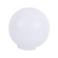 thumbnail image 4 of balikha Outdoor Globe Lamp Shade Ball Lampshade Decoration Round White Lamp Post Globe Easy Installation Lamp Cover for Wall Fixtures 30cm 95mm mouth, 4 of 9
