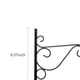 thumbnail image 2 of Ganchos colgantes de plantas Ganchos decorativos de pared de hierro Perchas colgantes de plantas par Abody Blanco/L, 2 of 7