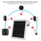 thumbnail image 5 of Kit Panel Solar 5W Soporte Pared Ajustable 360° para Ring Spotlight Cam Plus/Pro, 5 of 9