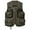 Army Green, variant on BASSDASH Men's Women's Utility Fishing Cargo Vest Outdoor Safari Photography Work Vest with Multi Pockets Mesh Back FV14
