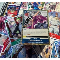 One Piece Cards, 50 Card Lot Includes 5 Foils, One Piece Card Game Booster Box w/hardtochooseone Logo