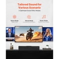 thumbnail image 4 of KFFKFF Sound Bar for Smart TV, 2.0 Channel, 17-Inch Compact Soundbar TV Speakers for Projector, Bluetooth AUX Connection, Remote Control, 4 of 9