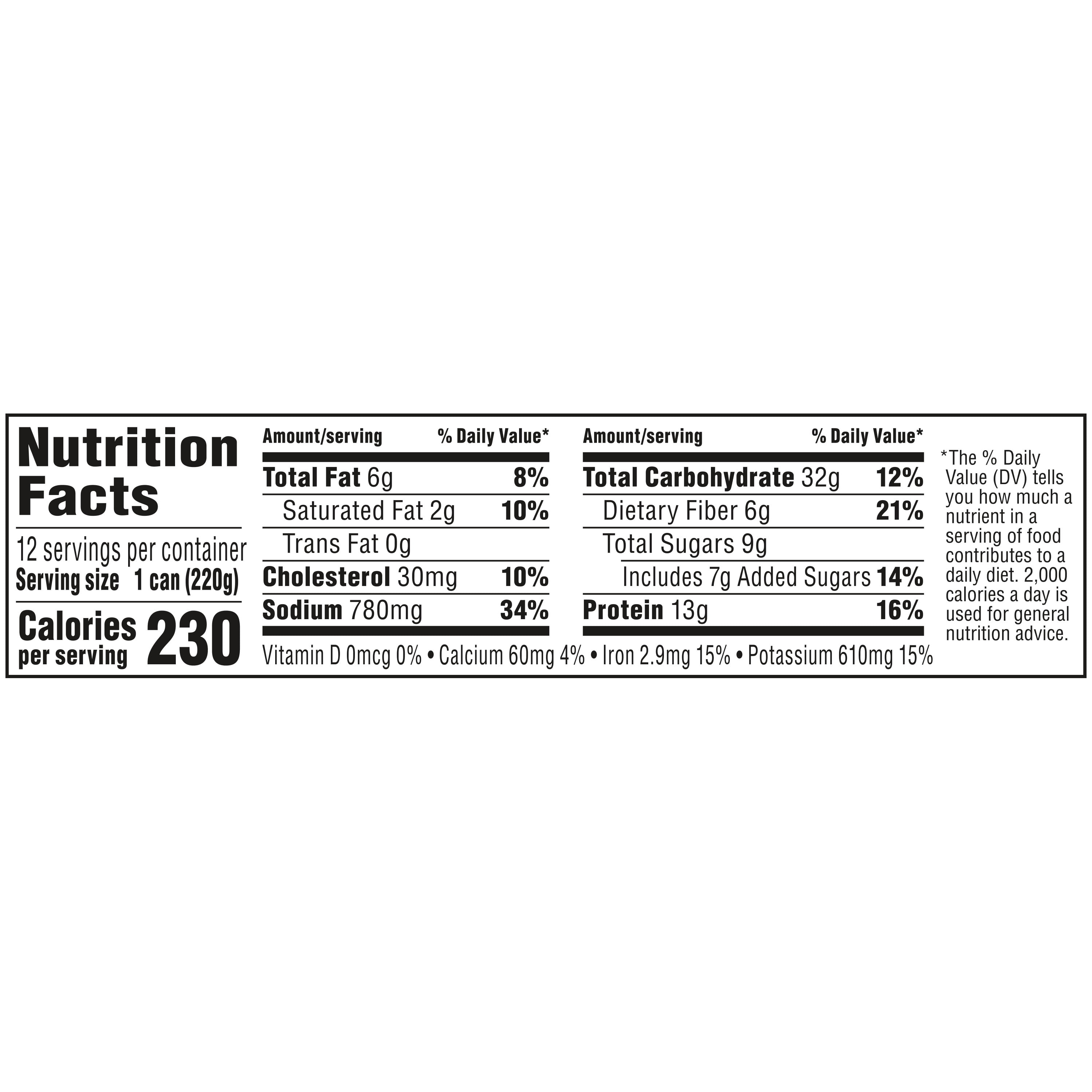 Van Camp's Original Beanee Weenee, Canned Food, 7.75 OZ (Pack of 12)
