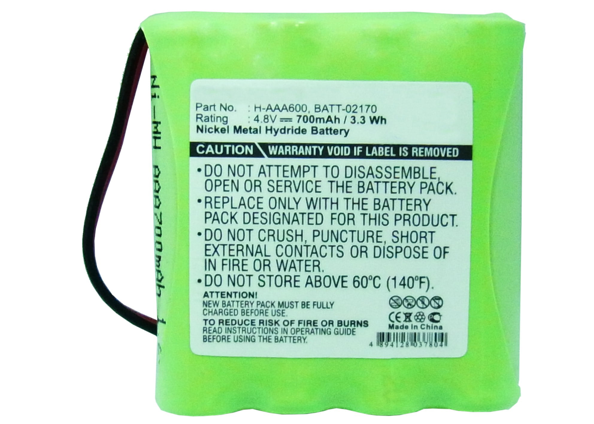 Premium Battery for Summer Infant 02170 Infant 02174 Quality Cell NEW 