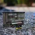 thumbnail image 1 of Runquan 1/64 Diorama Bâtiment avec Scène Miniature LED pour Décoration de Bureau Style Collection A, 1 of 8