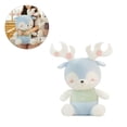 thumbnail image 1 of 1 Pc Adorable Lamb Doll Plush Toy Soft Stuffed Ragdoll Toy Baby （Blue）, 1 of 7