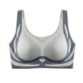 thumbnail image 2 of REORIAFEE Bras for Women Full Coverage Wireless Adjustable Straps No Underwire Push up Bralette Comfortable Seamless Padded Bras M-2XL, 2 of 3