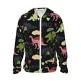 thumbnail image 2 of Lsque Cute Dinosaurs UPF 50+ Lightweight Sun Protection Men's Women's Long Sleeve Shirt, Hoodie Performance -X-Large, 2 of 9