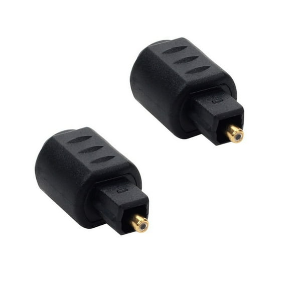 Digital Toslink Male to 3.5mm Female Plugs Converters Optical Adapter for Superior Claritys 1pc/2pcs