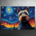 thumbnail image 2 of Scottish Terrier Canvas Unframed Colofull Inspired bedroom decor - Dog Pet Family Animal Friend Peace Oil Painting Art Print Canvas Wall Décor, 2 of 4