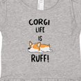 thumbnail image 4 of Inktastic Corgi Life is Rough Girls Baby Dress, 4 of 5