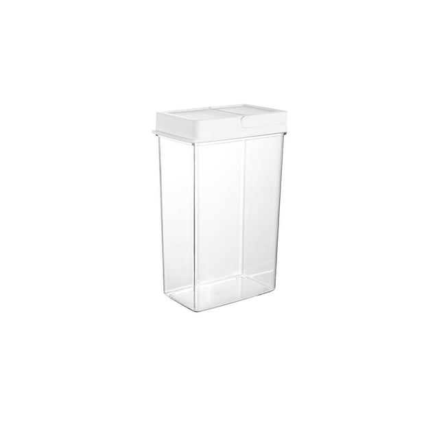 WRKEKC Clearance Transparent Spice Organizer with Removable Lids, Multi-Compartment Kitchen Storage Box for Herbs, Seasonings, and Condiments, Space-Saving Design