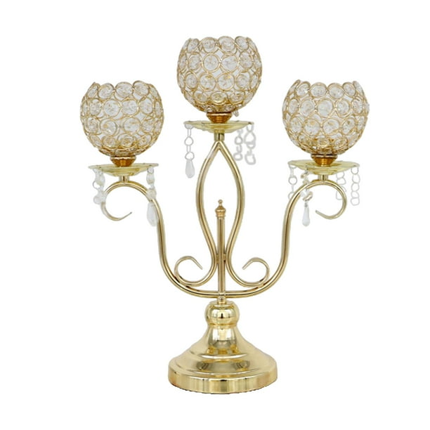 Candelabros-candelabros sostenedor de soporte centro de elegante decoración para Bar de la Iglesia