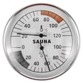 thumbnail image 1 of MOVTOTOP Sauna Hygrothermograph Daily Use Temperature Humidity Measurer Measuring Tool, 1 of 7