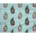 thumbnail image 4 of oneOone Polyester Lycra Fabric Leaves & Floral Block Print Sewing Fabric BTY 56 Inch Wide, 4 of 4