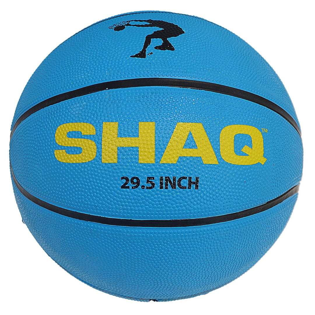 SHAQ 29.5" Official Size 7 Basketball for Outdoor Indoor Durable Basket ball Official Shaq Youth Basketball Equipment for Kids
