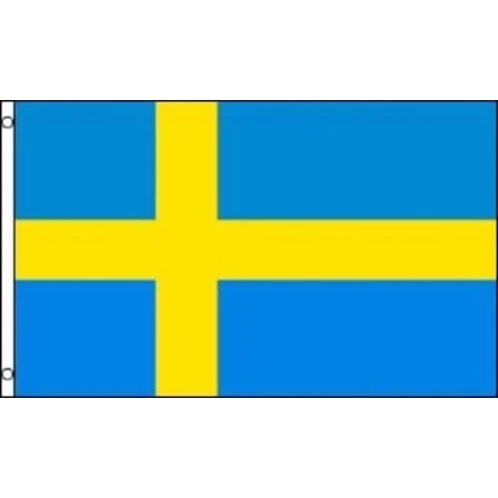 3X5 Sweden Flag Swedish Banner Country Pennant New Indoor Outdoor 100D