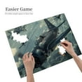 thumbnail image 2 of 1000 Piece Wooden WWII Fighter Planes Jigsaw Puzzle For Adults – Challenging Military Air Combat, Relaxing Brain Exercise, Captivating Historic Home Decor, Great Gift Idea, 2 of 7