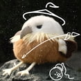 thumbnail image 6 of Cute Himalayan Vulture Bird Stuffed Plush Toys, Bird Plushies, 6 of 9