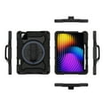 thumbnail image 6 of XYX 3in1 Rotating Stand Case for Xiaomi Pad 7/Xiaomi Pad 7 Pro 11.2 inch 2024 with Hand/Shoulder Strap, Shockproof Rugged, Black, 6 of 7