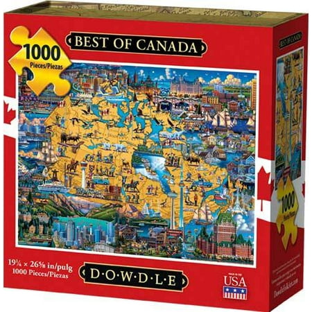Dowdle Jigsaw Puzzle - Best of Canada - 1000