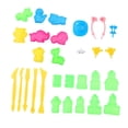 thumbnail image 5 of Raindrops 30pcs Beach Sand Molds For Portable With Shapes For Creative Riverbanks And Water Areas, 5 of 6