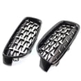 thumbnail image 5 of Riwesomey 1 par de parrillas delanteras de coche estilo meteorito parrilla de riñón para Serie 3 F30 2013-2018 Vehículos, repuestos y accesorios Mis No.1, 5 of 5