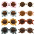 thumbnail image 1 of Gafas de sol DragonflyDreams para niños Flower Round UV400, 1 of 7