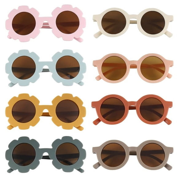 Gafas de sol DragonflyDreams para niños Flower Round UV400