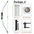 thumbnail image 2 of Runzkzy Bow and Arrow for Teens Beginner Archery Shooting Practice Compound Bow Training Set, 2 of 13