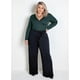 thumbnail image 1 of Pantalón Pantalona Tallas Grandes Cinturón Elástico Lino Premium Talla Grande 56 Deng Xun unisex, 1 of 2