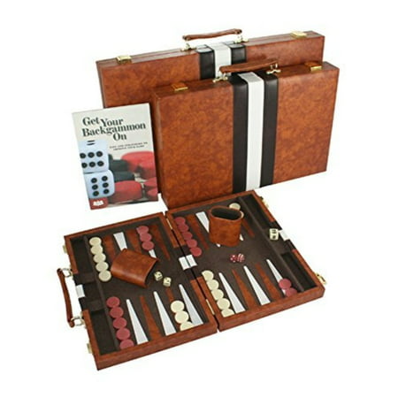 Top Backgammon Set - Classic Board Game Case - Best Strategy and Tip Guide - Available in Small, Medium and Large Sizes By Get (Top 10 Best Ski Resorts In The World)