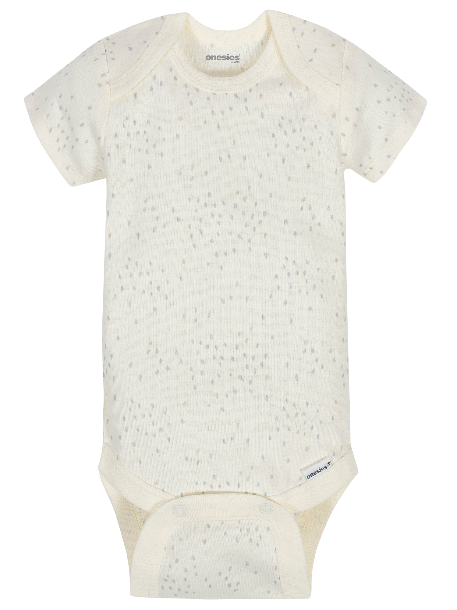 Onesies Brand Gender Neutral Short Sleeve Bodysuits, 8-Pack photo 3