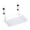 White, variant on yotijay Under Desk Organizer Cable Management Tray Cord Organizer for Bedroom Office Black