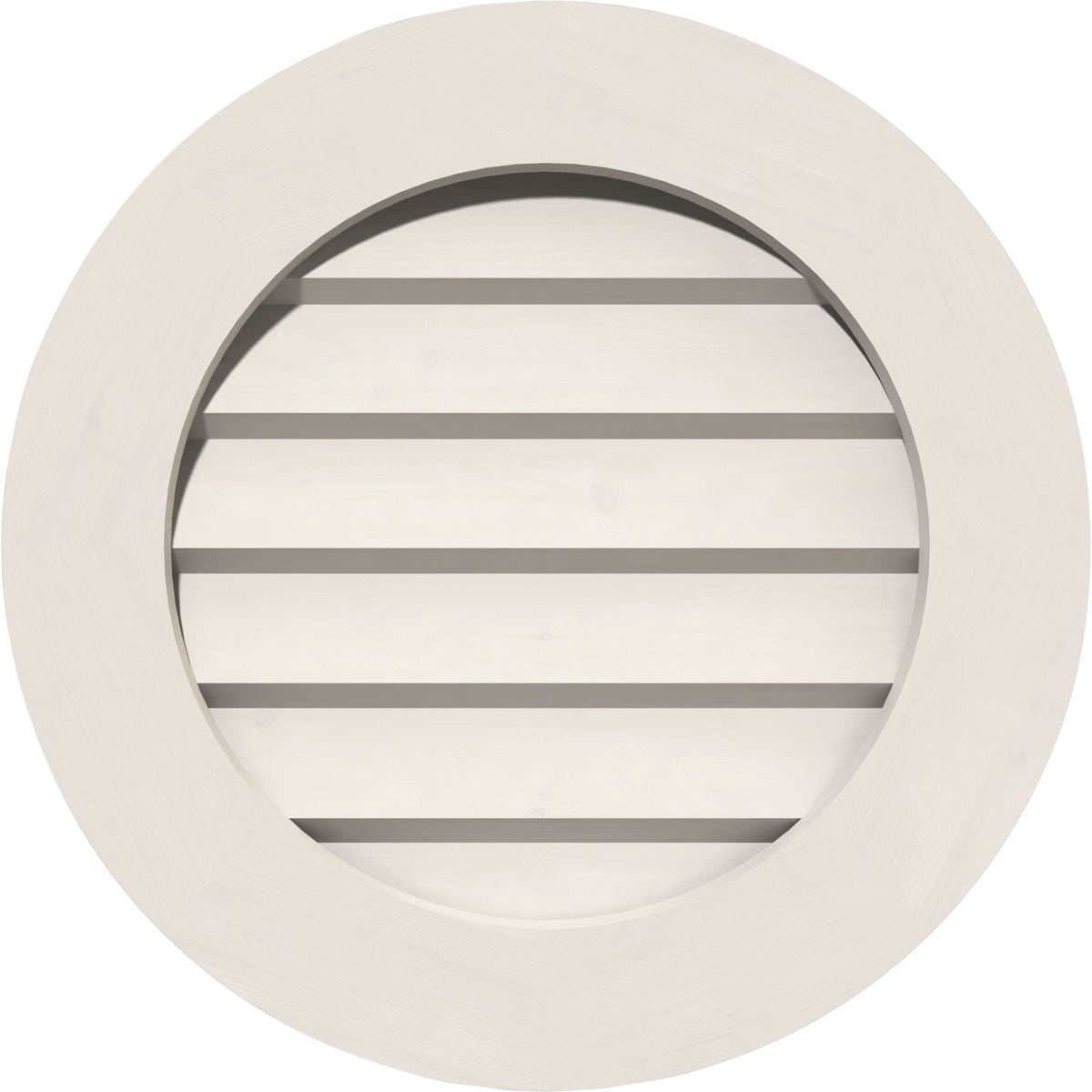 36"W x 36"H Round Gable Vent (41"W x 41"H Frame Size) NonFunctional