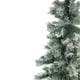 7' Arbre de Noël Artificiel Alpin Non Éclairé, Fin, Givré et Scintillant – image 2 sur 2