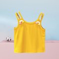 thumbnail image 3 of Aofany Toddler Baby Girls Camisole Top Clearance Children's New Summer Thin Tank Blouse Lovely Sleeveless Blouse For Baby Girls, 3 of 4