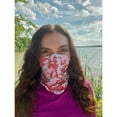 thumbnail image 4 of (2 pack) Bassdash Adjustable UPF 50+ UV Sun Protection Face Mask, Pink Camo, 1 Count, 4 of 5