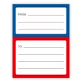 thumbnail image 1 of Paquete de 50 pegatinas con dirección universal, autoadhesivas, escritas a mano, para sobres de cajas de correo y etiquetas de envío, 1 of 6