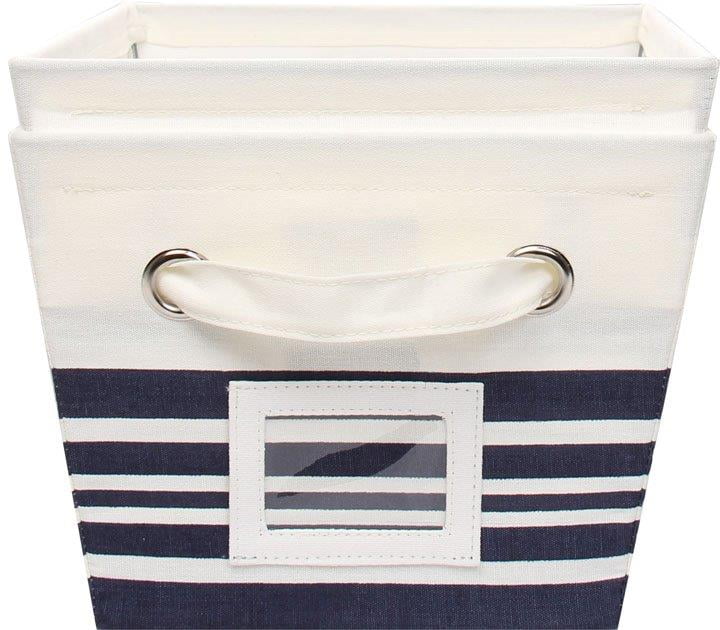 Mainstays Medium Canvas Storage Bin with Fabric Handle