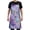 Blue Purple Marble, variant on Lovely Cats and Leaves Kitchen Apron with 2 Pockets Adjustable waterproof Cooking Aprons for Women Men Chef